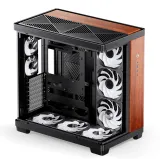 Case PC JONSBO TK-4 Black Wood – ATX| GPU 460mm| AIO 420mm| Kính 4mm